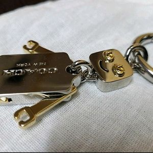NWT~ COACH Robot Charm Keychain FOB